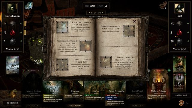 Duel: the spell book